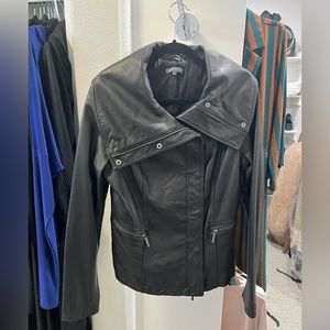 Vince leather jacket - black excellent condition